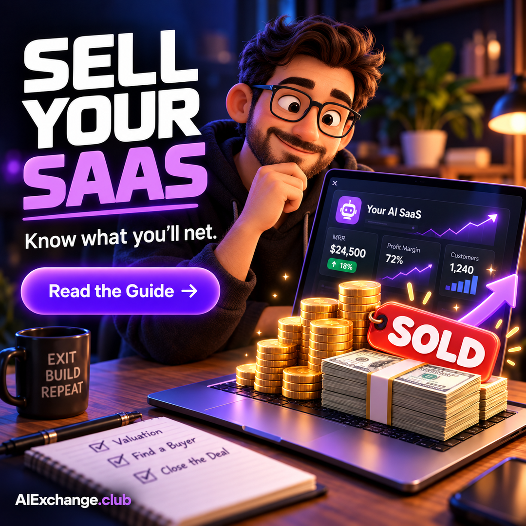 Sell your SaaS business: what buyers pay, what you net, how long it takes